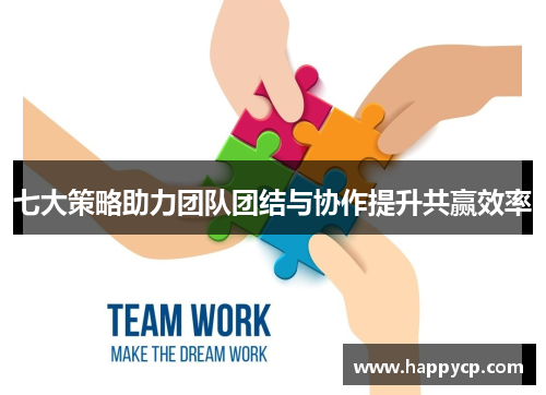 七大策略助力团队团结与协作提升共赢效率